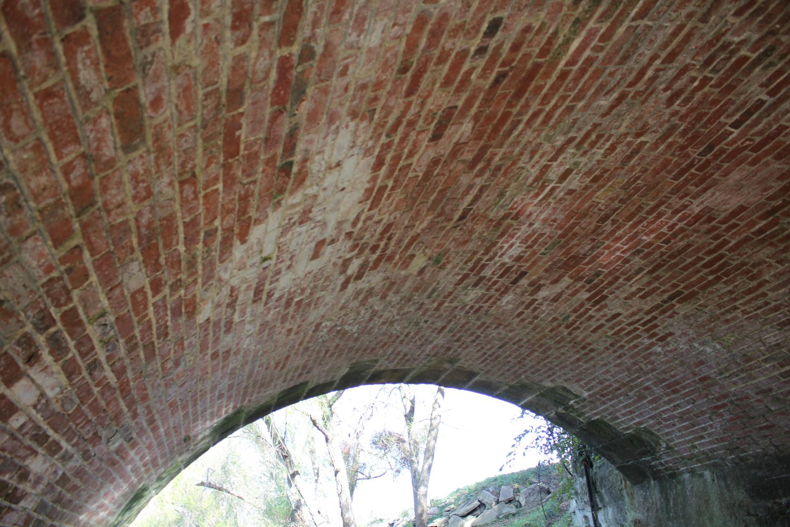 Under bridge